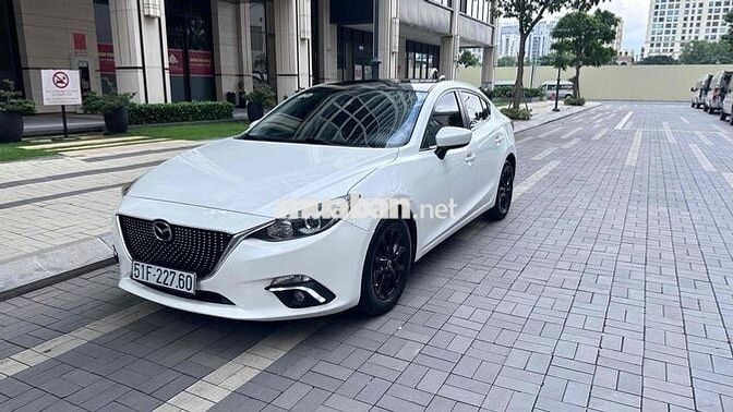 Mazda 3 2015 1.5 AT - màu trắng 1 chủ