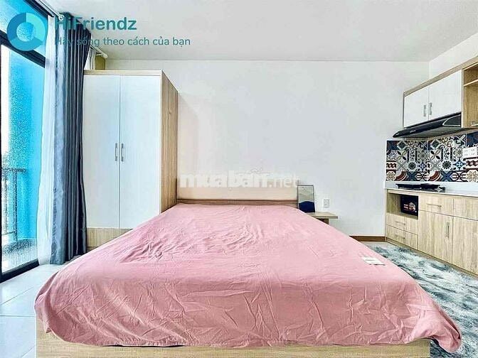 CHO THUÊ CH STUDIO BALCON CAO CẤP MÁY GIẶT RIÊNG NGAY NGÃ TƯ HÀNG XANH