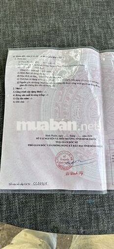 bán gấp đất mình hưng chơn thành bình phước