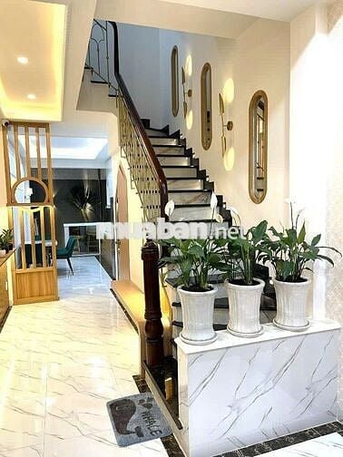 HẺM Ô TÔ NGUYỄN THÁI SƠN, 57m, NHÀ 5 TẦNG SIÊU ĐẸP, TẶNG HẾT NỘI THẤT.