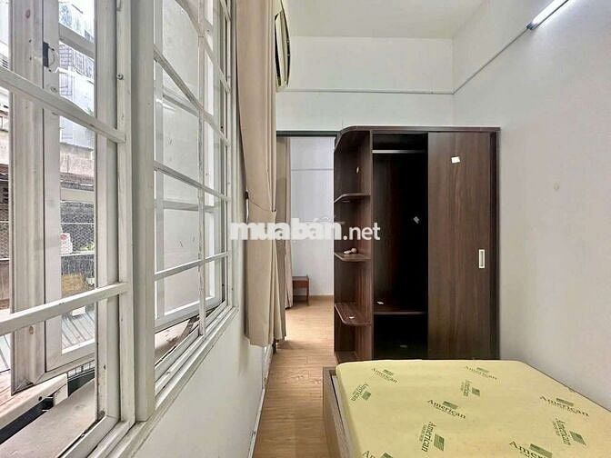 Trọ 2 Phòng Ngủ 40m2 ban công cửa sổ gần công viên Lê Văn Tám giáp q3