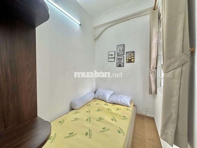 Trọ 2 Phòng Ngủ 40m2 ban công cửa sổ gần công viên Lê Văn Tám giáp q3
