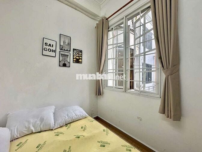Trọ 2 Phòng Ngủ 40m2 ban công cửa sổ gần công viên Lê Văn Tám giáp q3