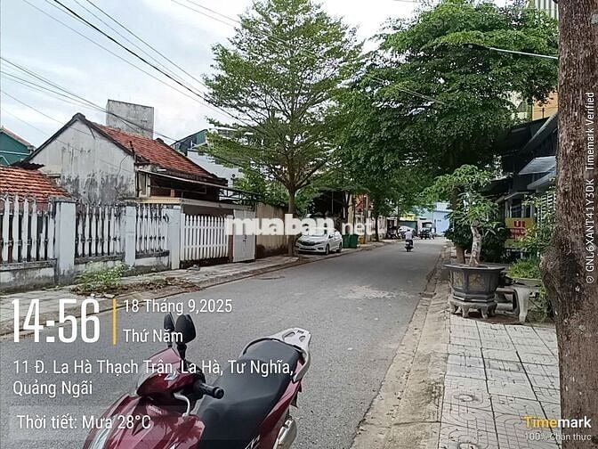 - Đất Full Thổ Cư Gần 300 mét vuông, Đường La Hà Thạch Trận-Tư Nghĩa