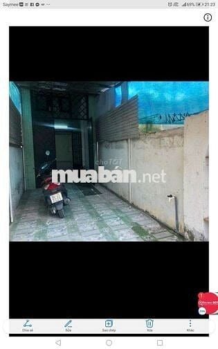 CHO THUÊ NHÀ 3X22 1 SẸC HẺM XE HƠI 2PN TIỆN BUÔN BÁN VÀ Ở HẺM 1422 HTP