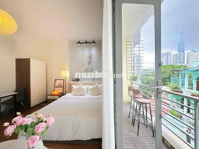 Căn Hộ Studio Ban Công 30m2 - Ngay Thảo Cầm Viên SG - Ngã 4 Hàng Xanh