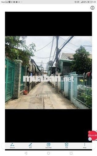 CHO THUÊ NHÀ 3X22 1 SẸC HẺM XE HƠI 2PN TIỆN BUÔN BÁN VÀ Ở HẺM 1422 HTP