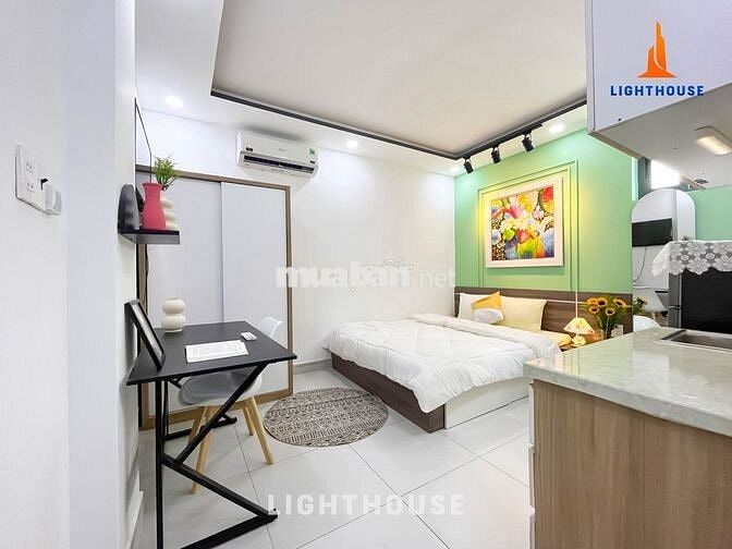 🌿 STUDIO 6X FULL NỘI THẤT GẦN ĐH BÁCH KHOA, THANG MÁY, BẢO VỆ