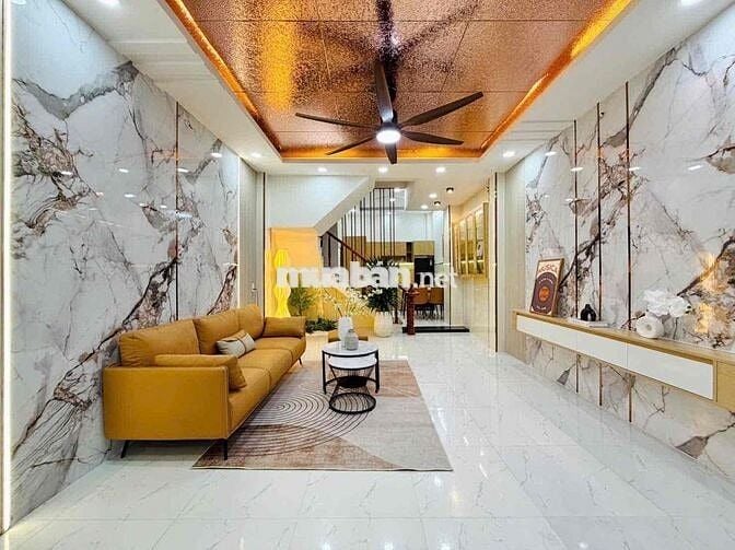 Bán nhà hẻm xe hơi,50 m2 xây 3 tầng c hơn 5 tỷ,Phạm Văn Chiêu,Gò Vấp