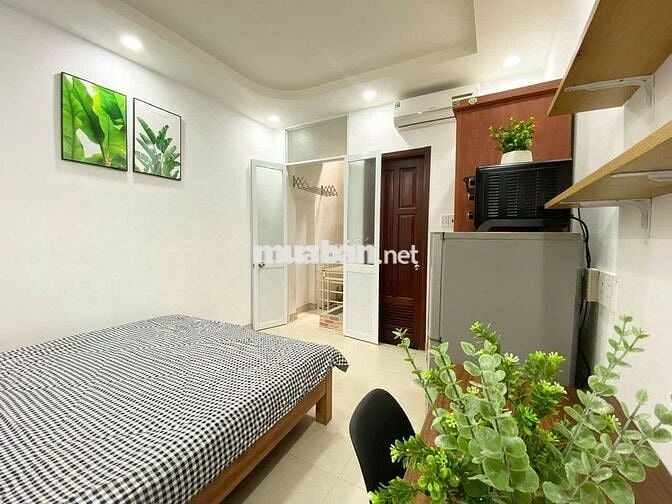 Căn hộ Studio tách bếp riêng ban công ở Nguyễn Đình Chiểu Quận 3