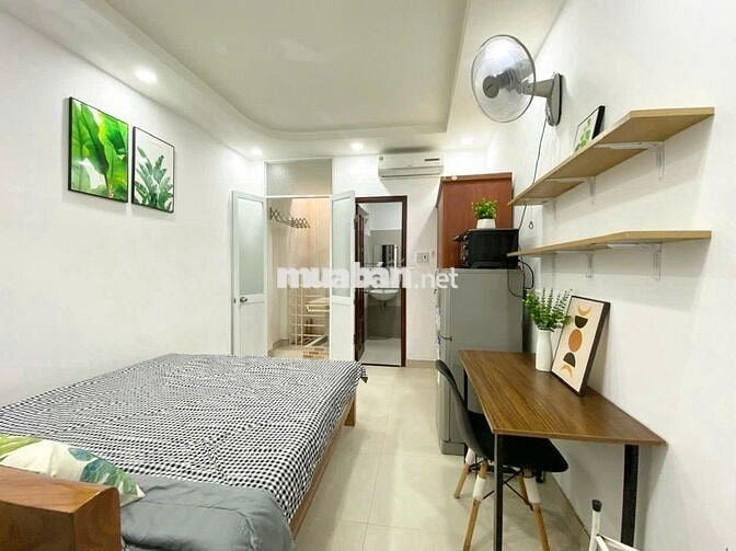 Căn hộ Studio tách bếp riêng ban công ở Nguyễn Đình Chiểu Quận 3