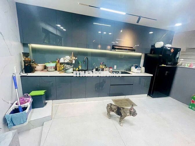 Nhà hiếm 5x12, 4 tầng, xe hơi ngủ trong nhà, hẻm 6m đường Thống Nhất