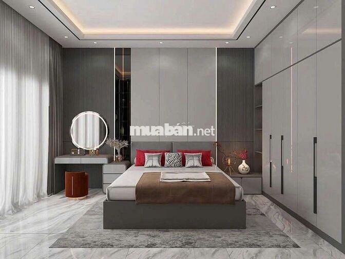 Nhà trệt lầu full nội thất phú hòa hẻm 269.cách trường cấp 2 chỉ 600m