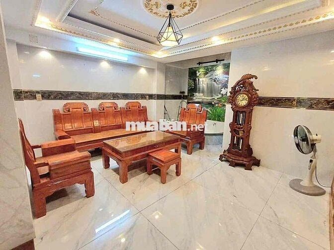 CHO THUÊ NHÀ CÓ THANG MÁY HXH THÔNG 6PN NGUYỄN VĂN LƯỢNG P16 GV