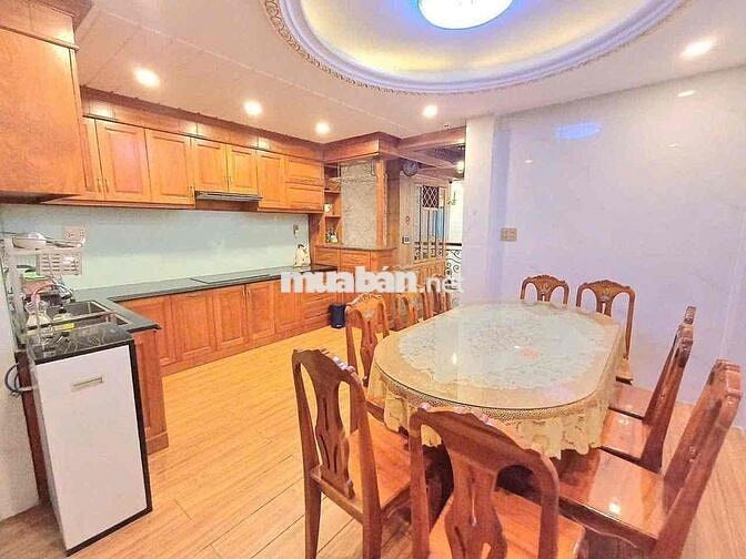 CHO THUÊ NHÀ CÓ THANG MÁY HXH THÔNG 6PN NGUYỄN VĂN LƯỢNG P16 GV