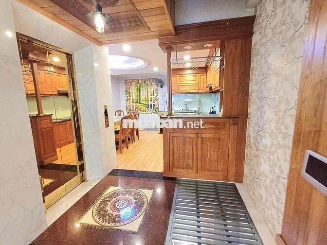 CHO THUÊ NHÀ CÓ THANG MÁY HXH THÔNG 6PN NGUYỄN VĂN LƯỢNG P16 GV