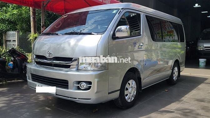 Xe Toyota Hiace 2010 Máy Xăng, Xe Lành Tính