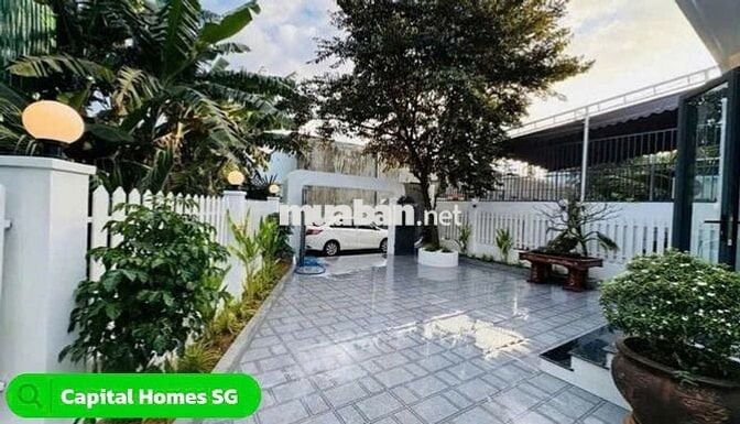 CHỦ CẦN BÁN NHÀ VƯỜN ĐẸP ĐƯỜNG HOÀN PHAN THÁI - BÌNH CHÁNH - HCM