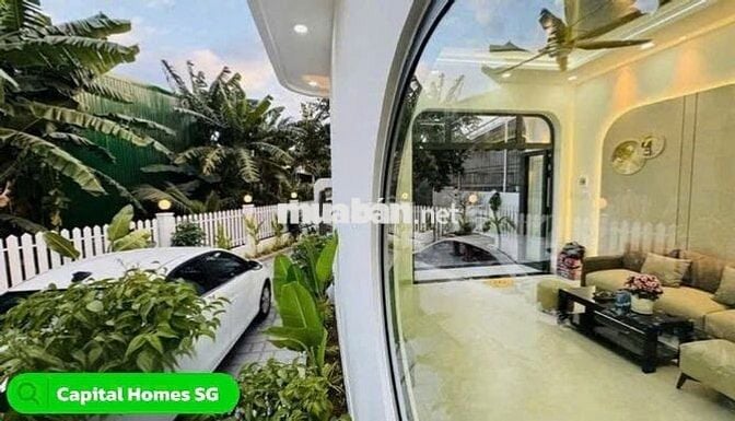 CHỦ CẦN BÁN NHÀ VƯỜN ĐẸP ĐƯỜNG HOÀN PHAN THÁI - BÌNH CHÁNH - HCM