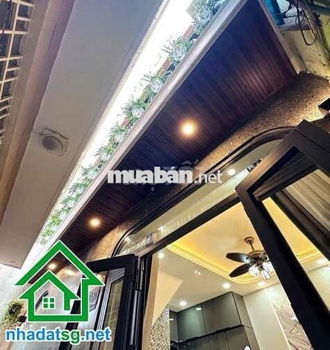 NHÀ MỚI ĐẸP–HẺM 3M–NGAY CHỢ BÀ CHIỂU-3 TẦNG BTCT-DT: 20m² (DTSD 80m²)-