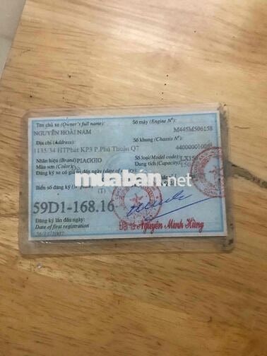thanh lý xe còn mới tinh