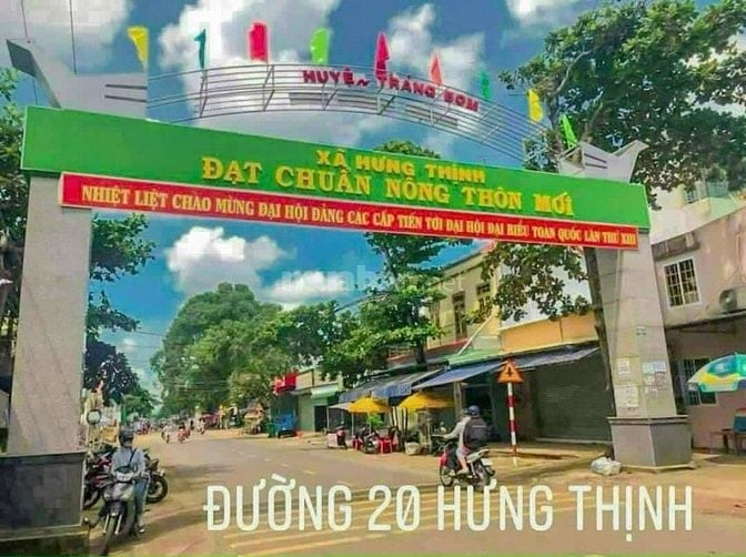 Bán đất thổ cư trảng bom đồng nai