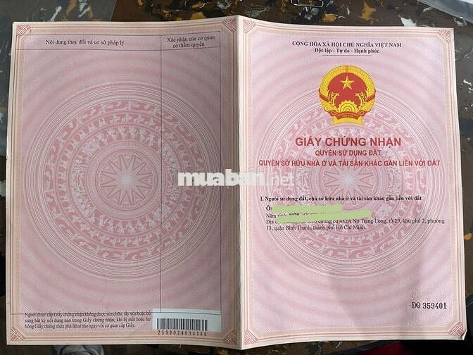 Căn hộ chung cư The Rivana diện tích 74,1m2 , 2 phòng ngủ căn góc.
