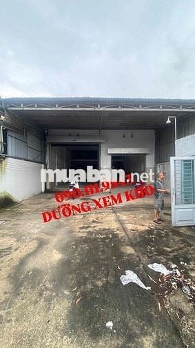 CHO THUÊ NHÀ XƯỞNG 10x50m - CÓ VĂN PHÒNG - PHÒNG BẢO VỆ - XE CONT CHAY