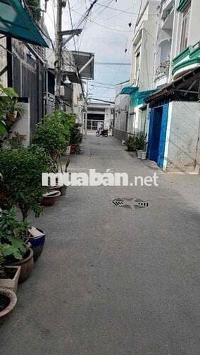 Bán Nhà hẻm xe tải. 4x13. lững 2 phòng. hẻm nhựa 5m