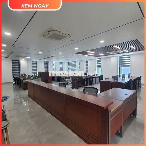 Cho thuê văn phòng 120m² – setup sẵn, tiện nghi, Liền kề Vạn Phúc