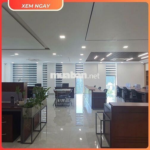 Cho thuê văn phòng 120m² – setup sẵn, tiện nghi, Liền kề Vạn Phúc