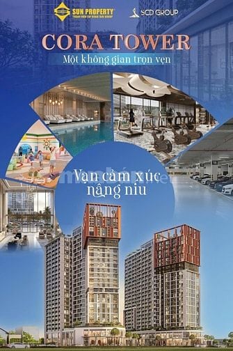 Bán căn hộ 1BR+ CORA TOWER – Thiết kế thông minh, giá tốt nhất khu Nam