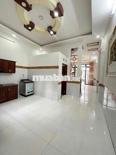 Nhà mới trệt lầu 3pn có nội thất KdC Quân Baio