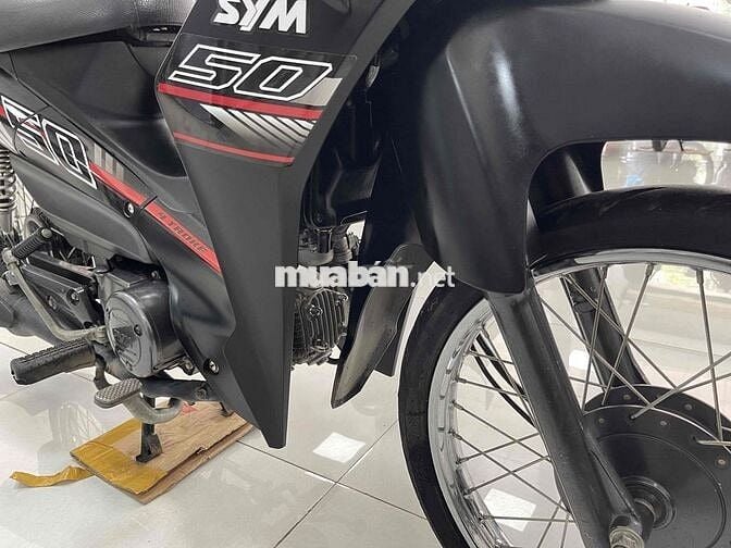 Bán SYM Elegent 50cc đen đỏ