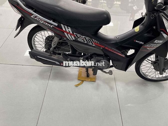 Bán SYM Elegent 50cc đen đỏ