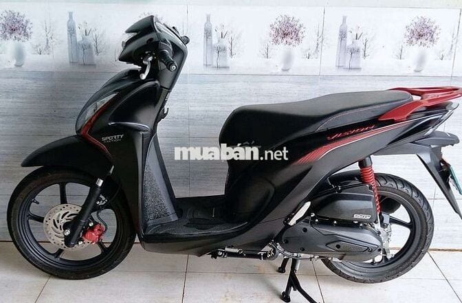Xe máy Honda Vision Thể thao 2024 đen