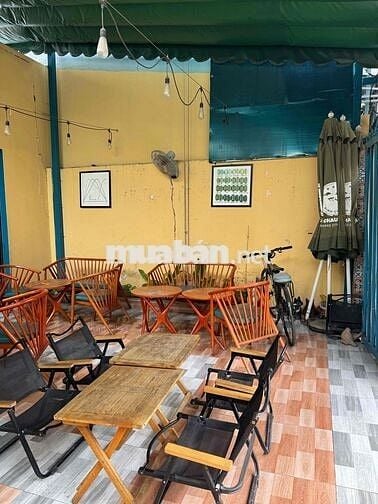 cần sang quán cà phê Sân vườn trục đường số Lâm Văn Bền, quận 7