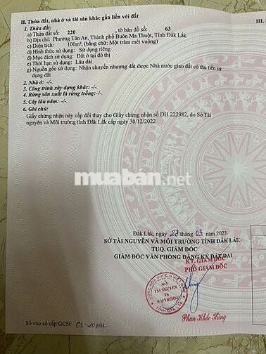 Khu Ân Phú Phường Tân An, Tp Buôn Ma Thuột, Đắk Lắk, đường 18.5m