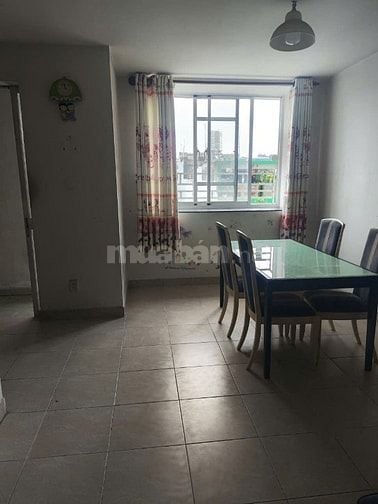 CC D1 KDC Phú Lợi P7 Q8,  Căn góc 2PN 71m2 có nội thất