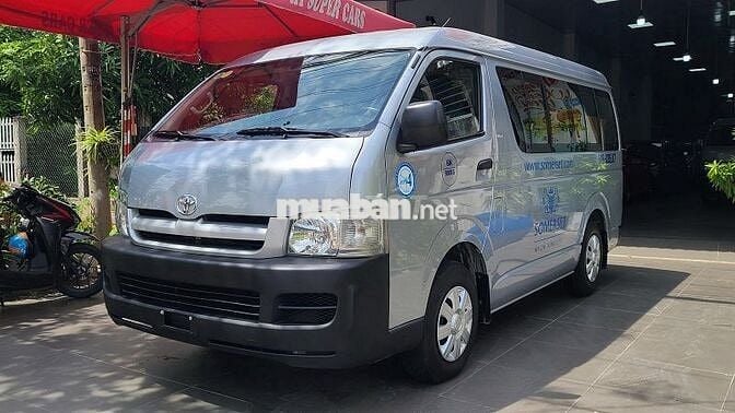 Xe Toyota Hiace 2006 Máy Xăng Cải Tạo Bán Tải