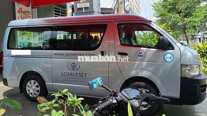 Xe Toyota Hiace 2006 Máy Xăng Cải Tạo Bán Tải