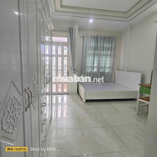 Cho thuê nhà gần cầu Ông Dầu,/đs 2,p.HBP 3 tầng full NT giá 13,5tr