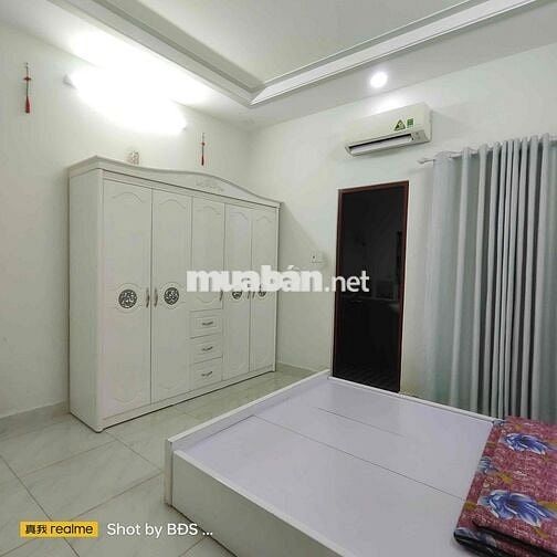 Cho thuê nhà gần cầu Ông Dầu,/đs 2,p.HBP 3 tầng full NT giá 13,5tr