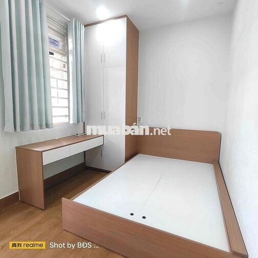 Cho thuê nhà gần cầu Ông Dầu,/đs 2,p.HBP 3 tầng full NT giá 13,5tr