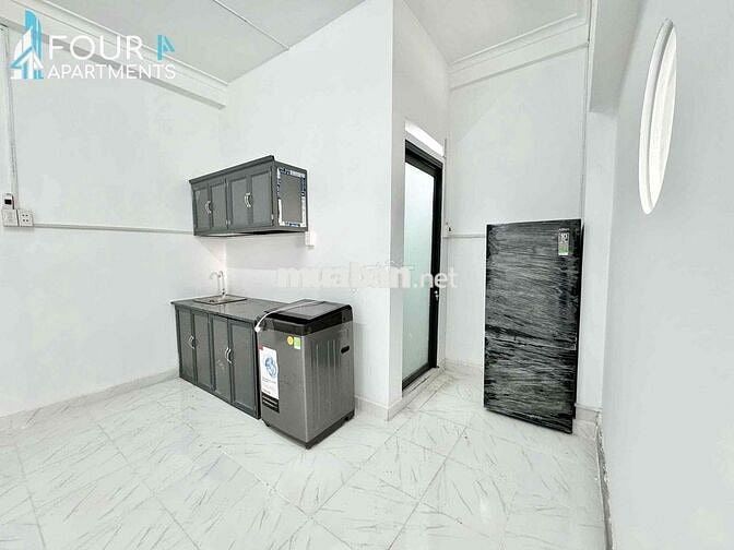 ✨ CĂN HỘ 1PN 45m2 - GẦN NGÃ TƯ HÀNG XANH - BAN CÔNG, TÁCH BẾP