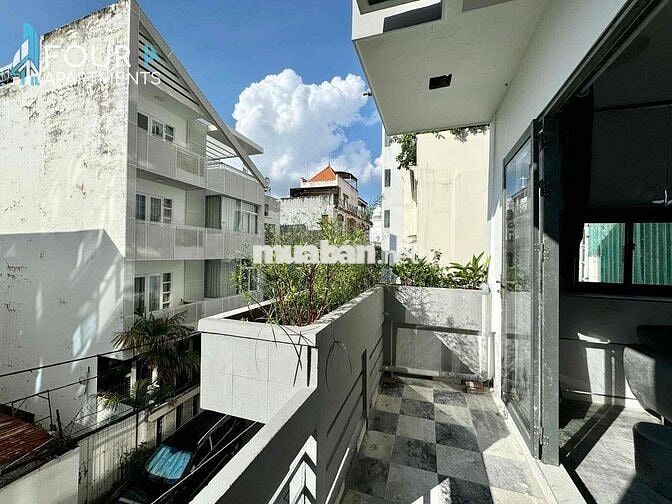 ✨ CĂN HỘ 1PN 45m2 - GẦN NGÃ TƯ HÀNG XANH - BAN CÔNG, TÁCH BẾP