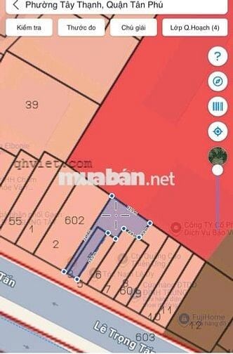 Bán Nhà 162m2, MT Lê Trọng Tấn, Tân Phú, Phù Hợp xây Văn Phòng