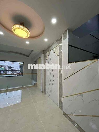 Nhà mặt tiền đẹp 4 lầu Lương Thế Vinh (6,5m x15m) Tân Thới Hoà