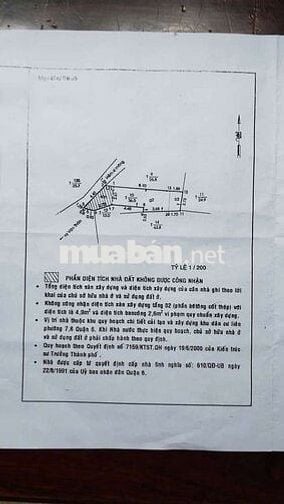 Bán nhà Shr Đường Văn Thân, Quận 6