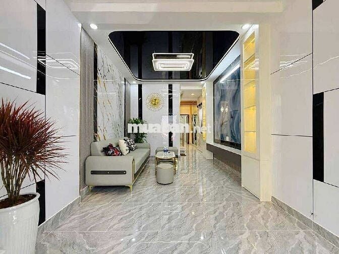 NHÀ ĐẸP HXH LÊ VĂN THỌ ,P.9, GÒ VẤP. DTSD : 100m2. 3PN 3WC. GIÁ 5.48TỶ